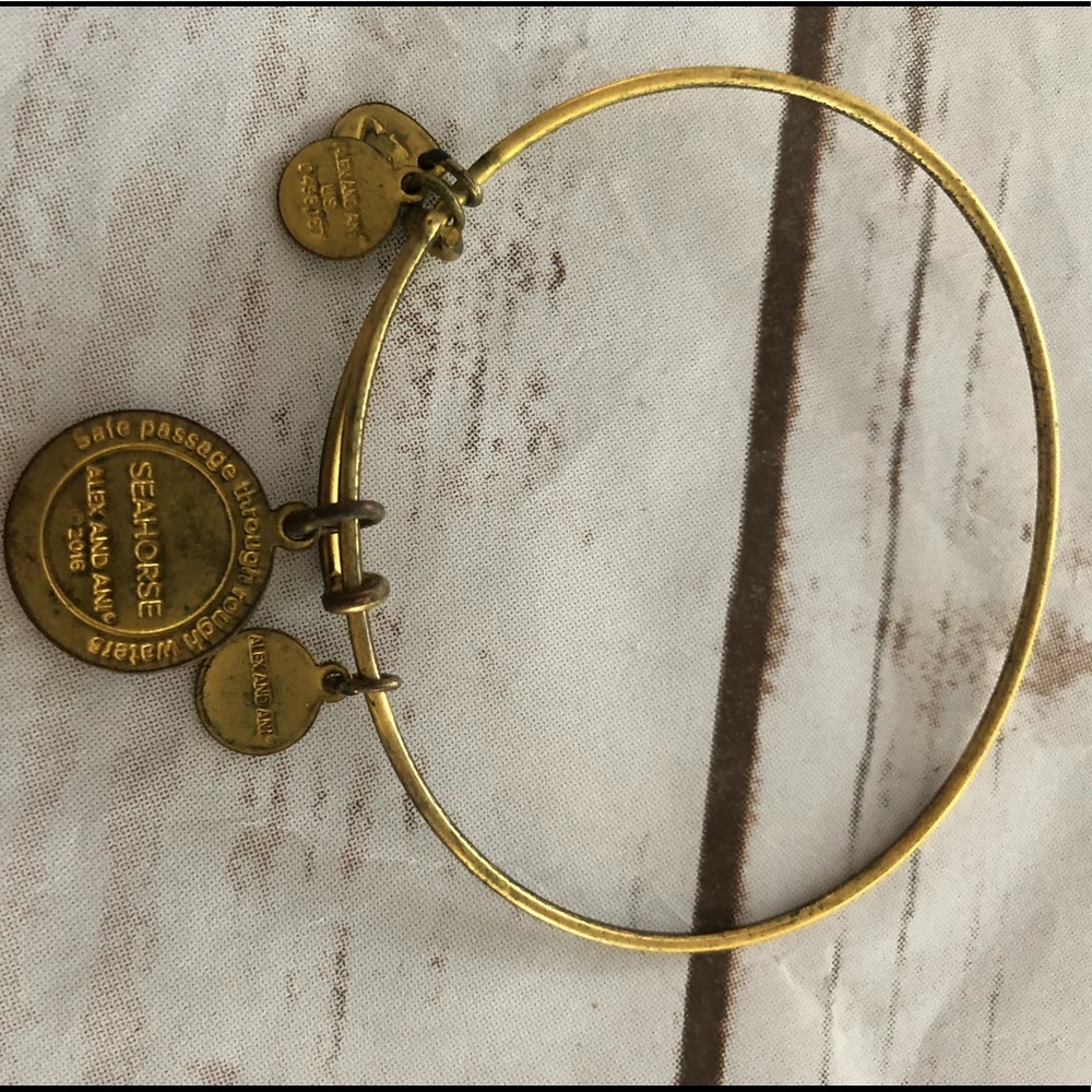 📫SOLD!📪 Set of 3 Alex and Ani Bracelets. Gold. - Picture 3 of 7